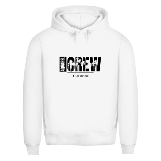 AQUAREL CREW PALMEN - Premium Bio Hoodie Herren