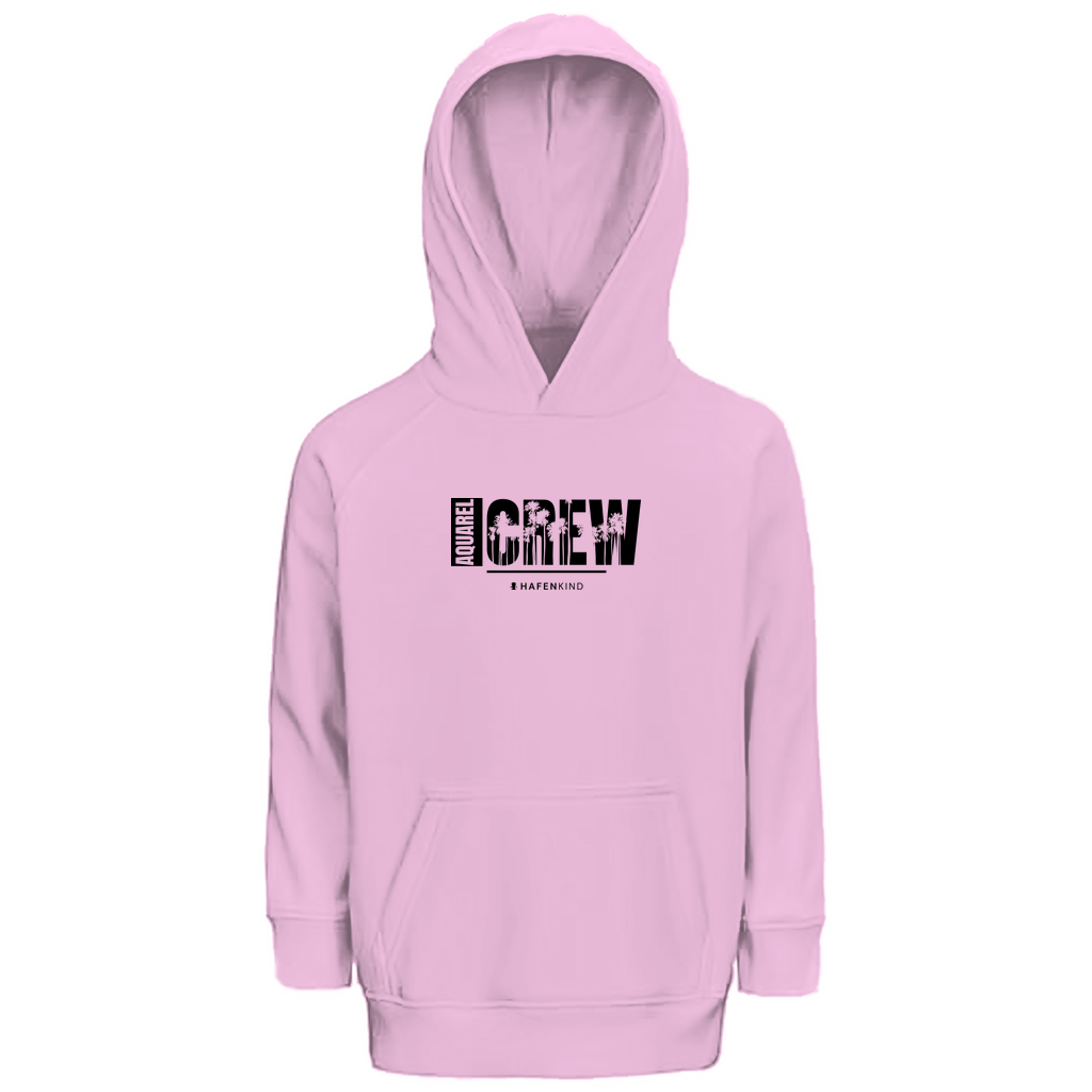 AQUAREL CREW PALMEN - Premium Bio Hoodie Kids
