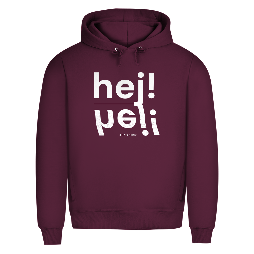HEJ HEJ - Premium Bio Hoodie Herren