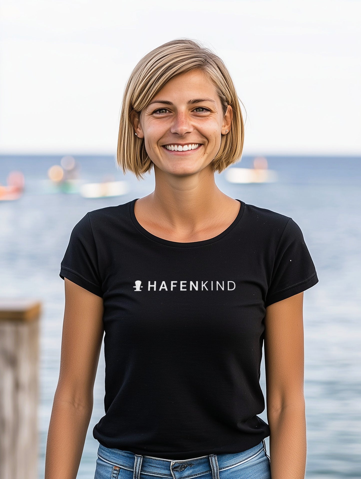 HAFENKIND FAN - Organic Shirt Damen