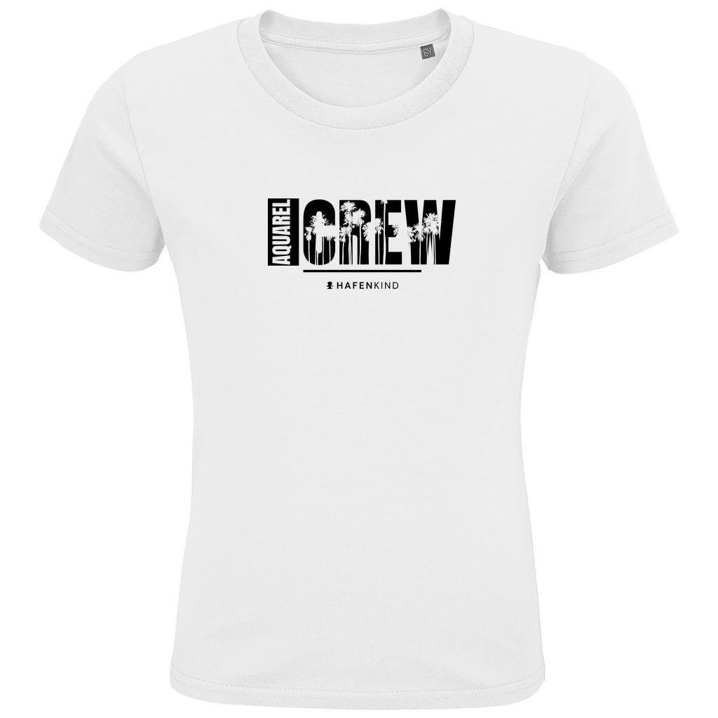 AQUAREL CREW PALMEN - Premium Bio Shirt Kids