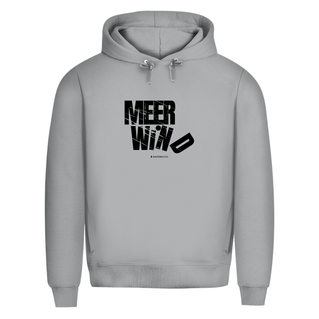 MEER WIND - Premium Bio Hoodie Herren