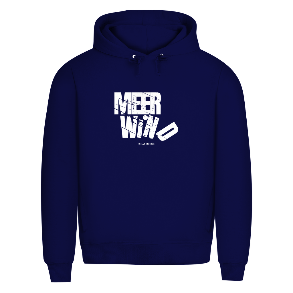 MEER WIND - Premium Bio Hoodie Herren