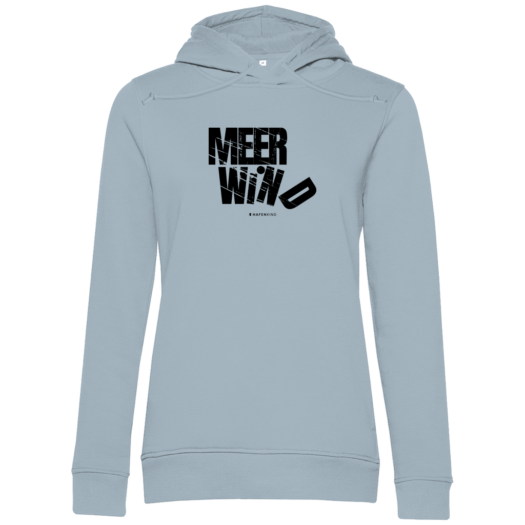 MEER WIND - Premium Bio Hoodie Damen