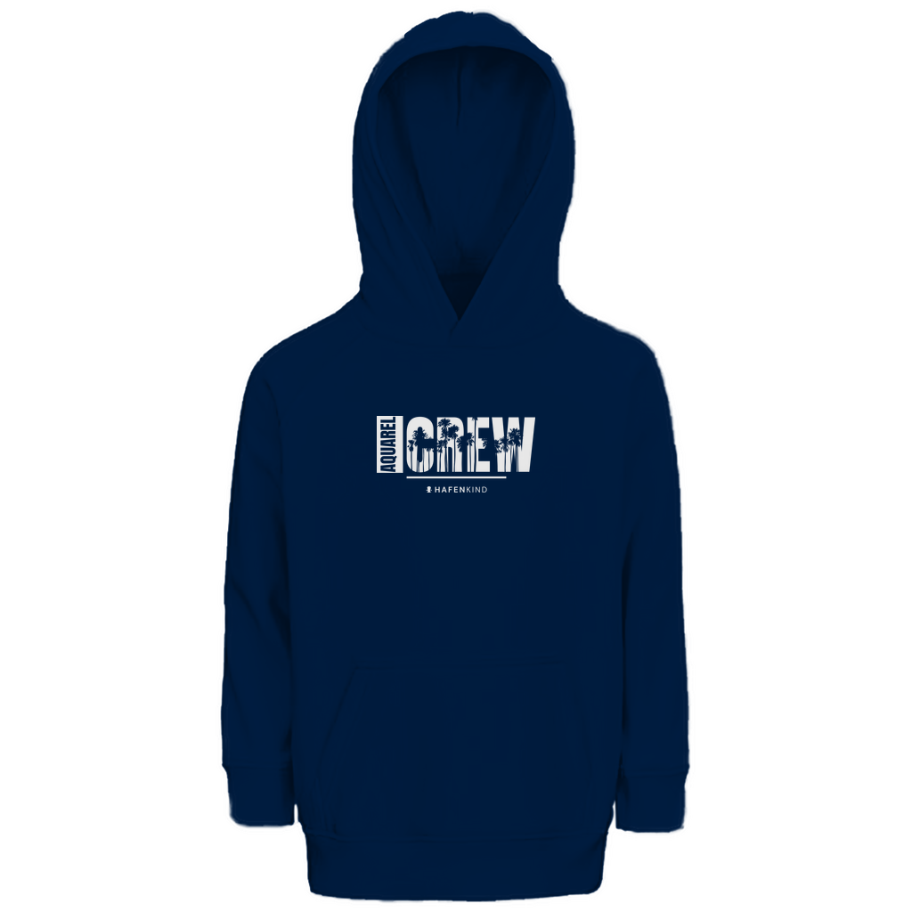 AQUAREL CREW PALMEN - Premium Bio Hoodie Kids