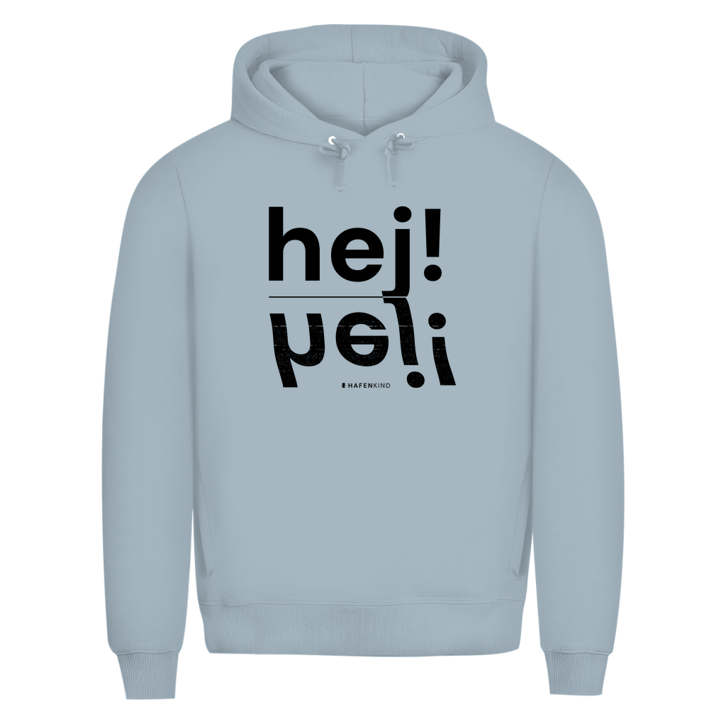 HEJ HEJ - Premium Bio Hoodie Herren