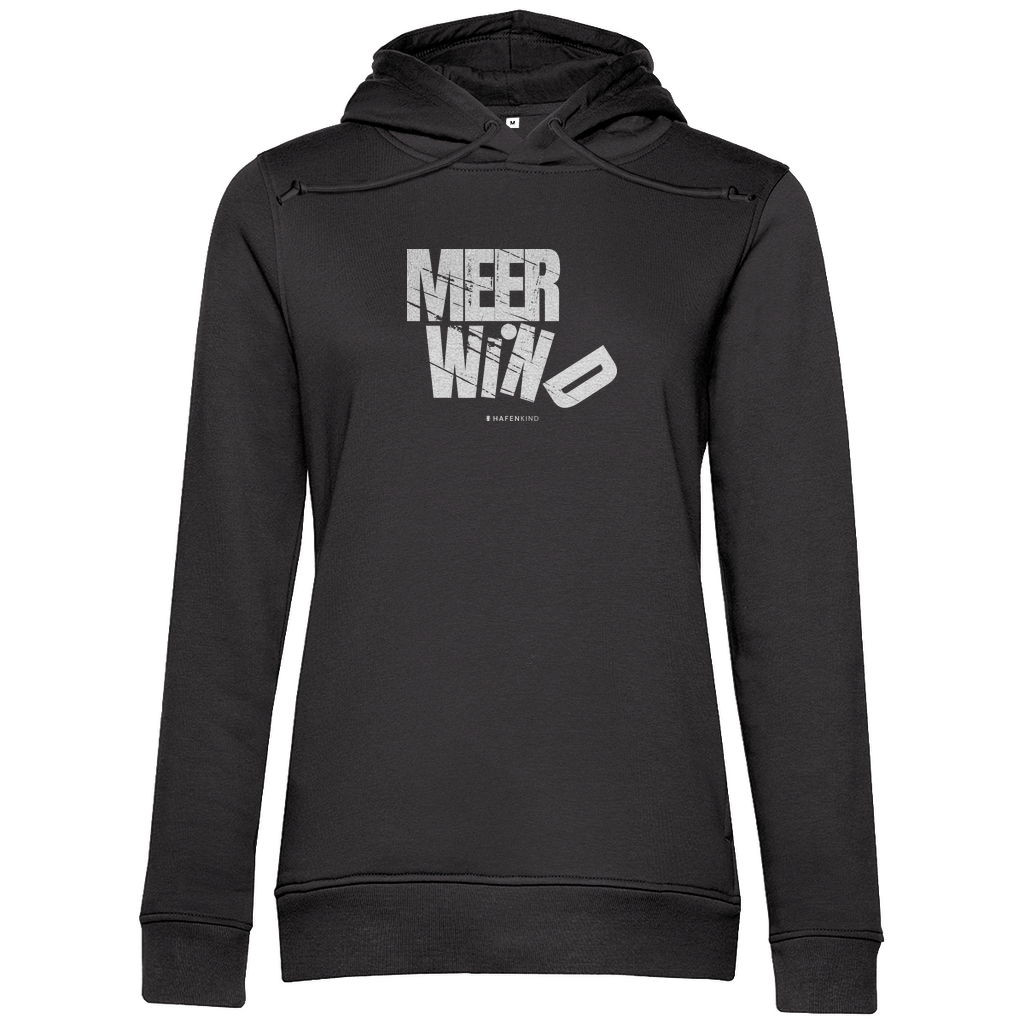 MEER WIND - Premium Bio Hoodie Damen