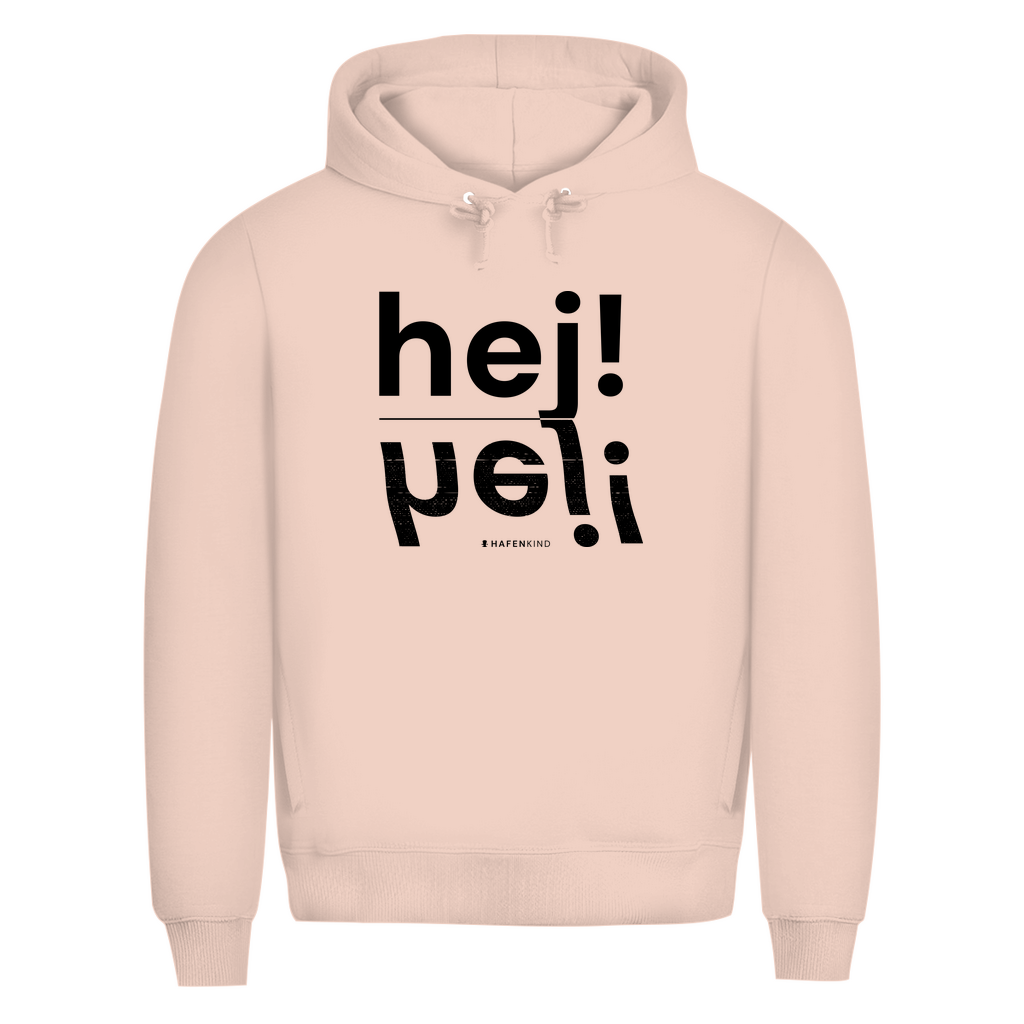 HEJ HEJ - Premium Bio Hoodie Herren
