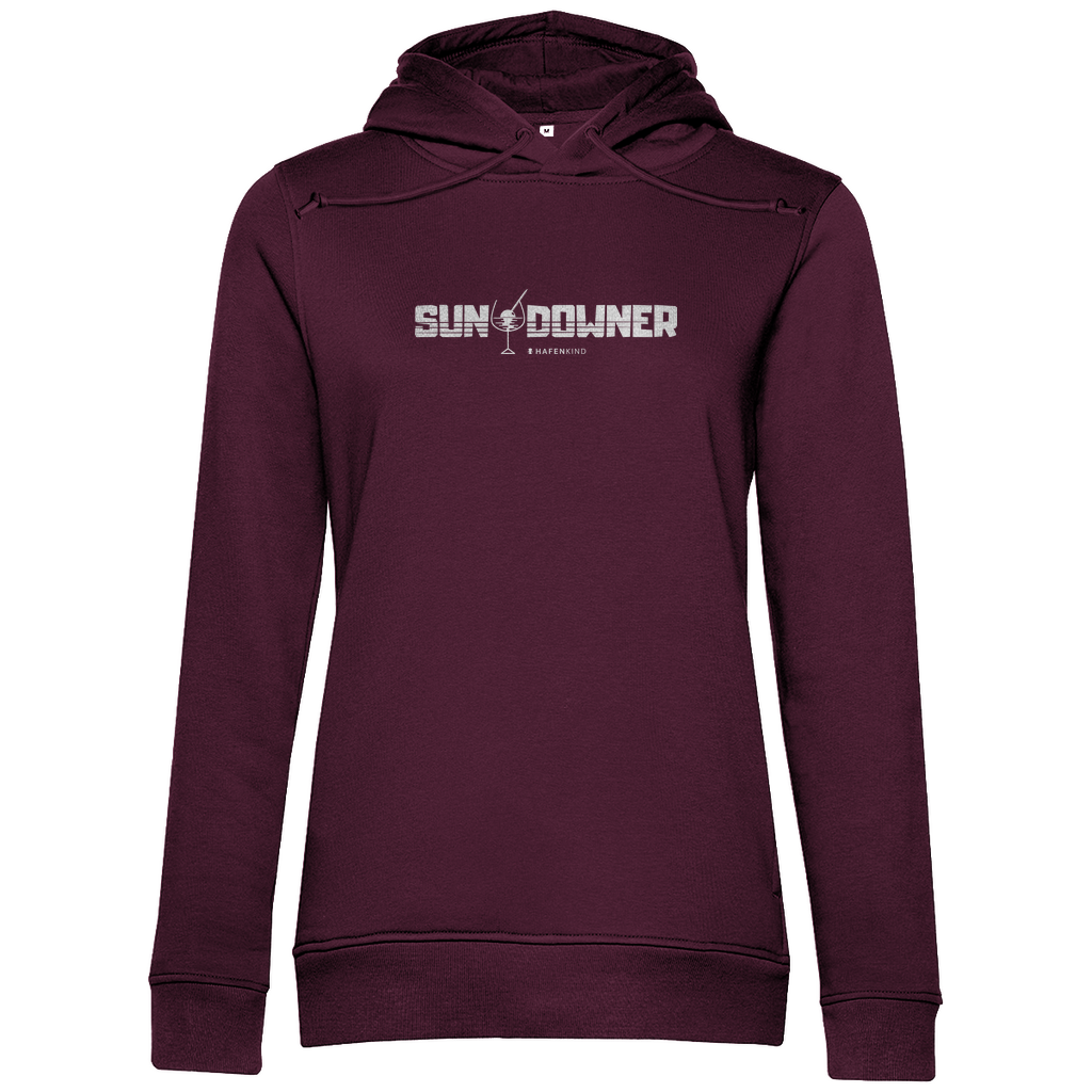 SUNDOWNER OLIVE - Premium Bio Hoodie Damen