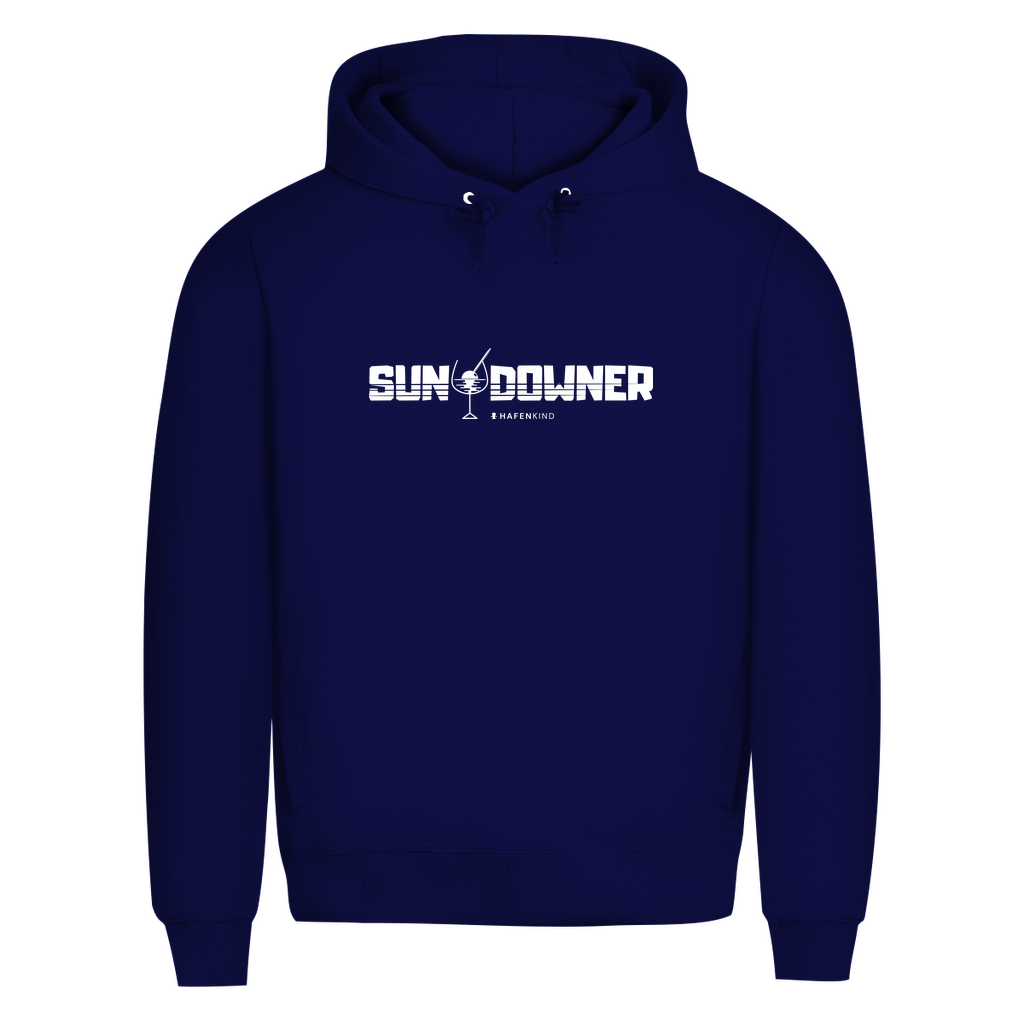 SUNDOWNER OLIVE - Premium Bio Hoodie Herren