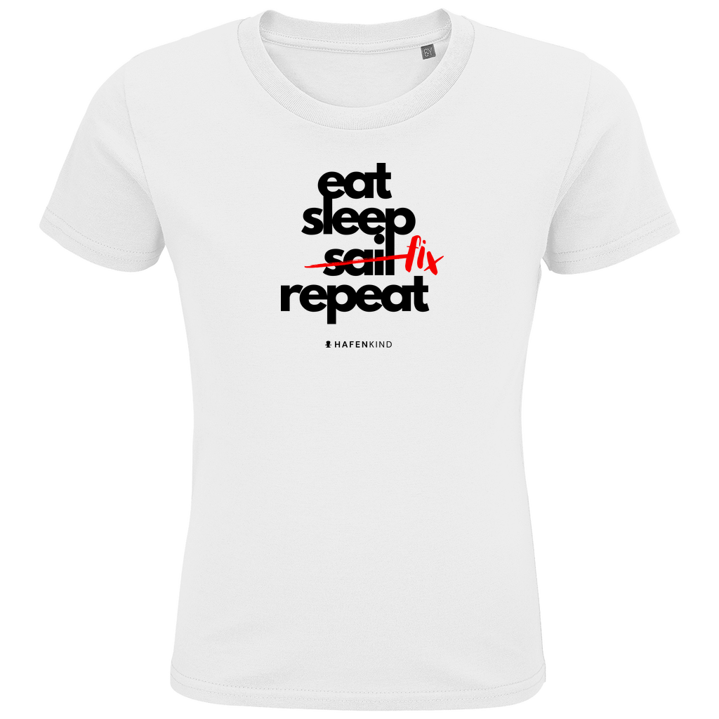 EAT SLEEP FIX REPEAT - Premium Bio Shirt Kids