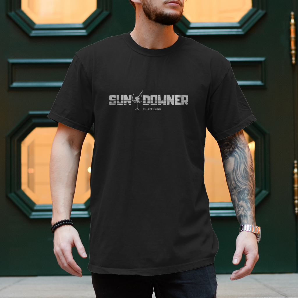 SUNDOWNER OLIVE - Shirt Herren