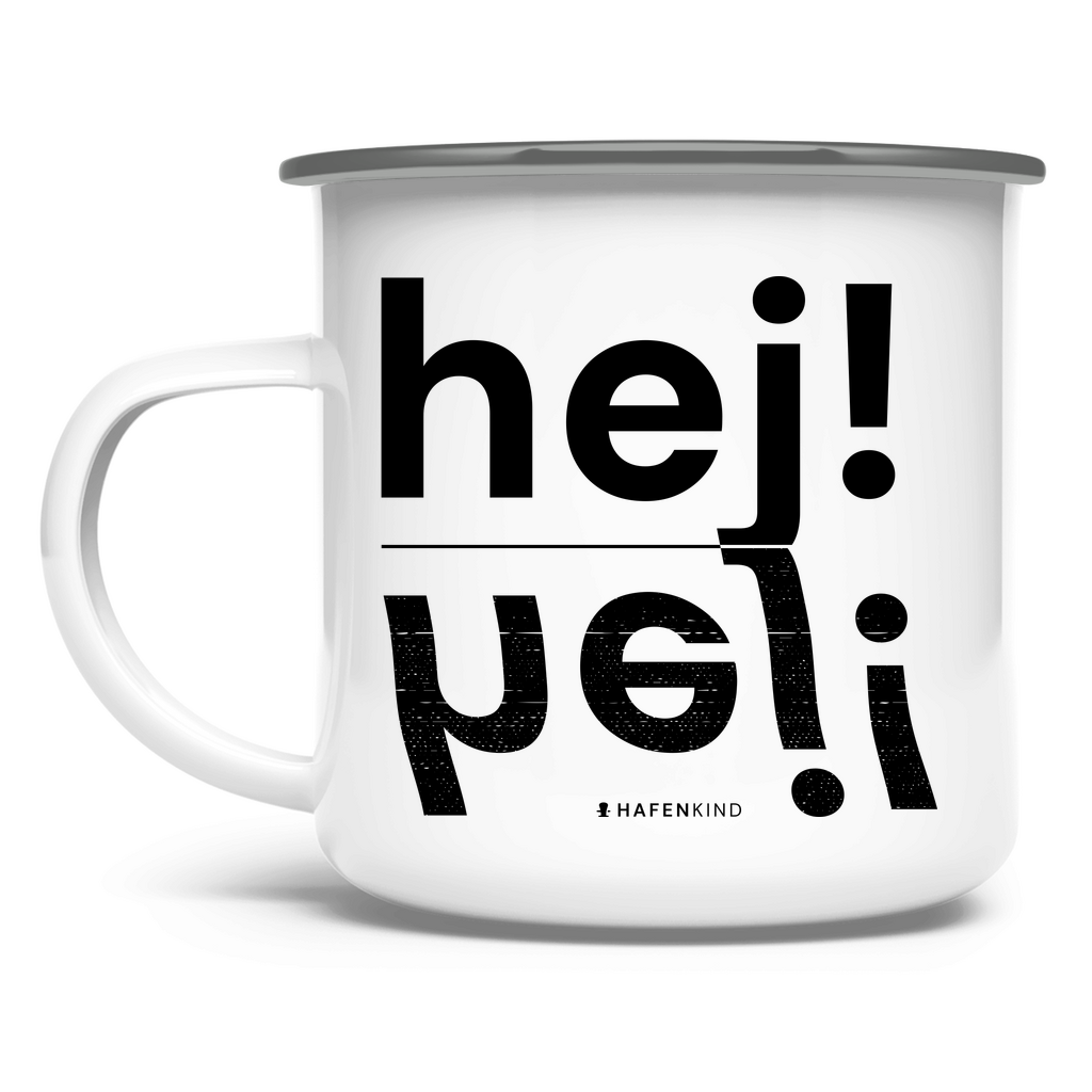 HEJ HEJ - Emaille Becher