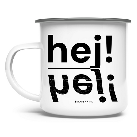 HEJ HEJ - Emaille Becher