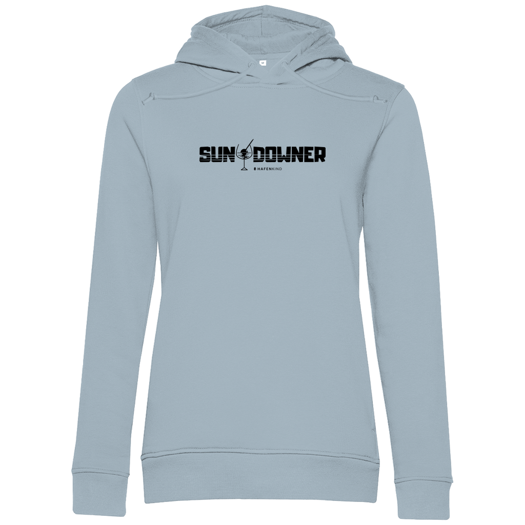 SUNDOWNER OLIVE - Premium Bio Hoodie Damen