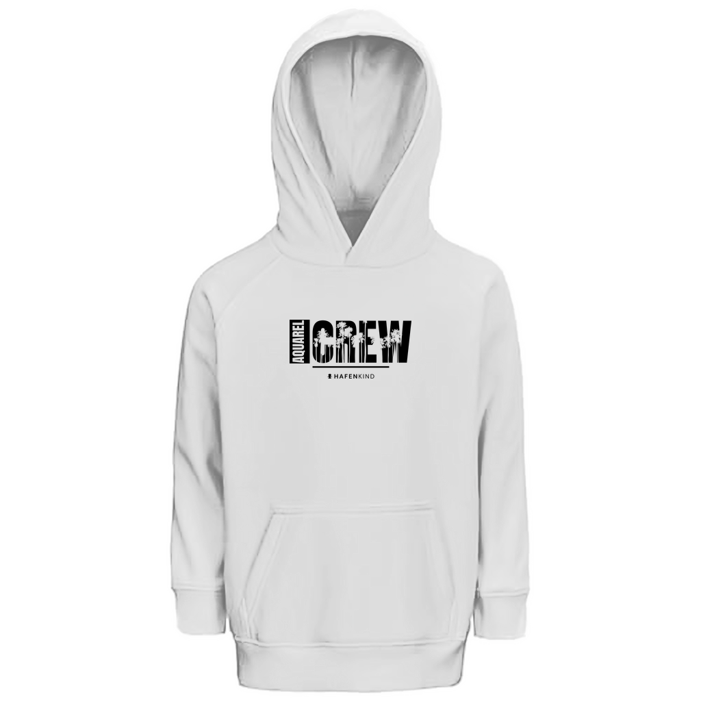 AQUAREL CREW PALMEN - Premium Bio Hoodie Kids
