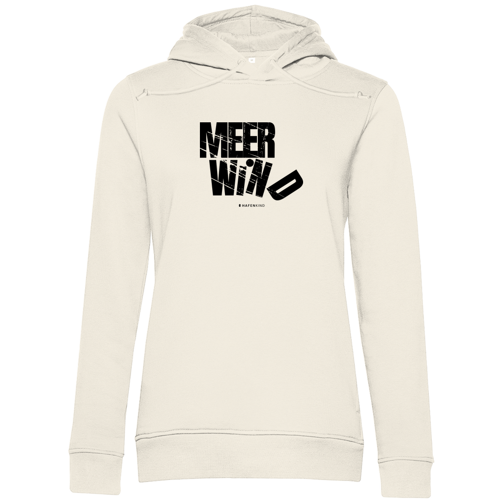 MEER WIND - Premium Bio Hoodie Damen