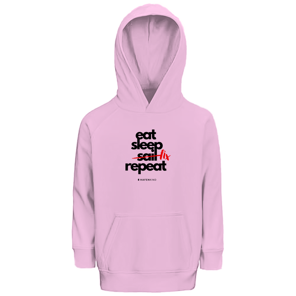 EAT SLEEP FIX REPEAT - Premium Bio Hoodie Kids