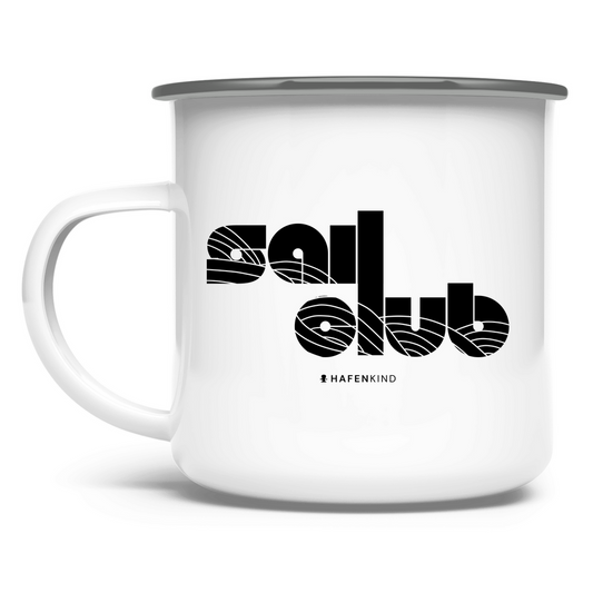 SAIL CLUB - Emaille Becher