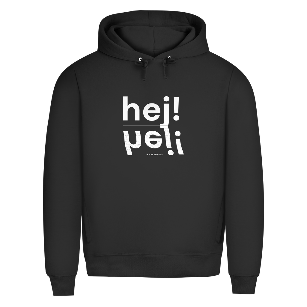 HEJ HEJ - Premium Bio Hoodie Herren