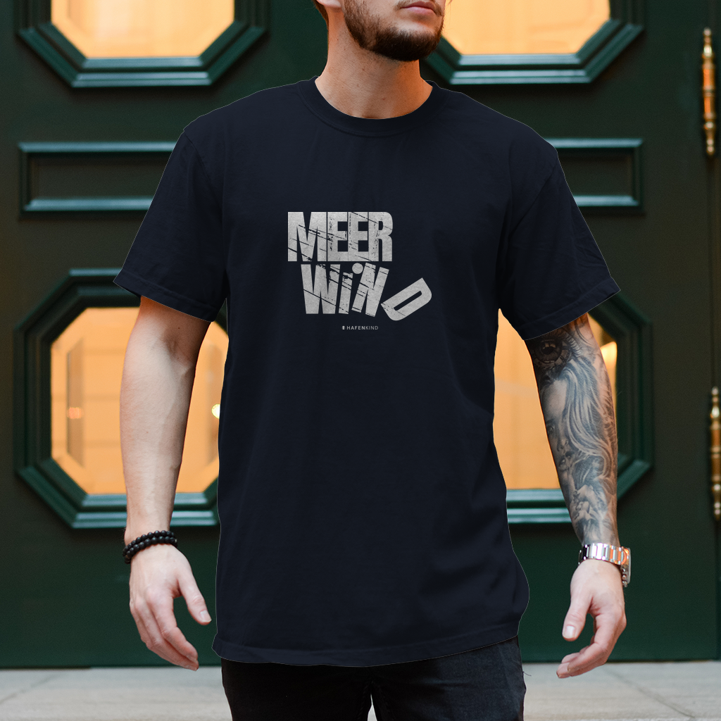 MEER WIND - Shirt Herren