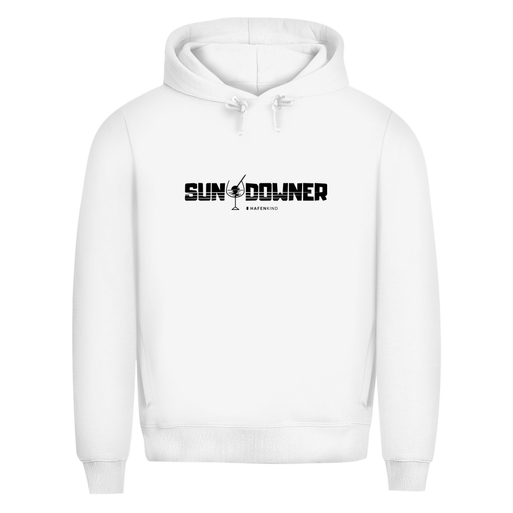 SUNDOWNER OLIVE - Premium Bio Hoodie Herren