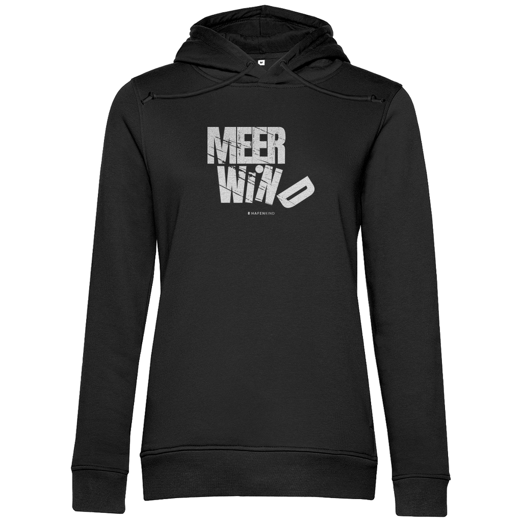 MEER WIND - Premium Bio Hoodie Damen