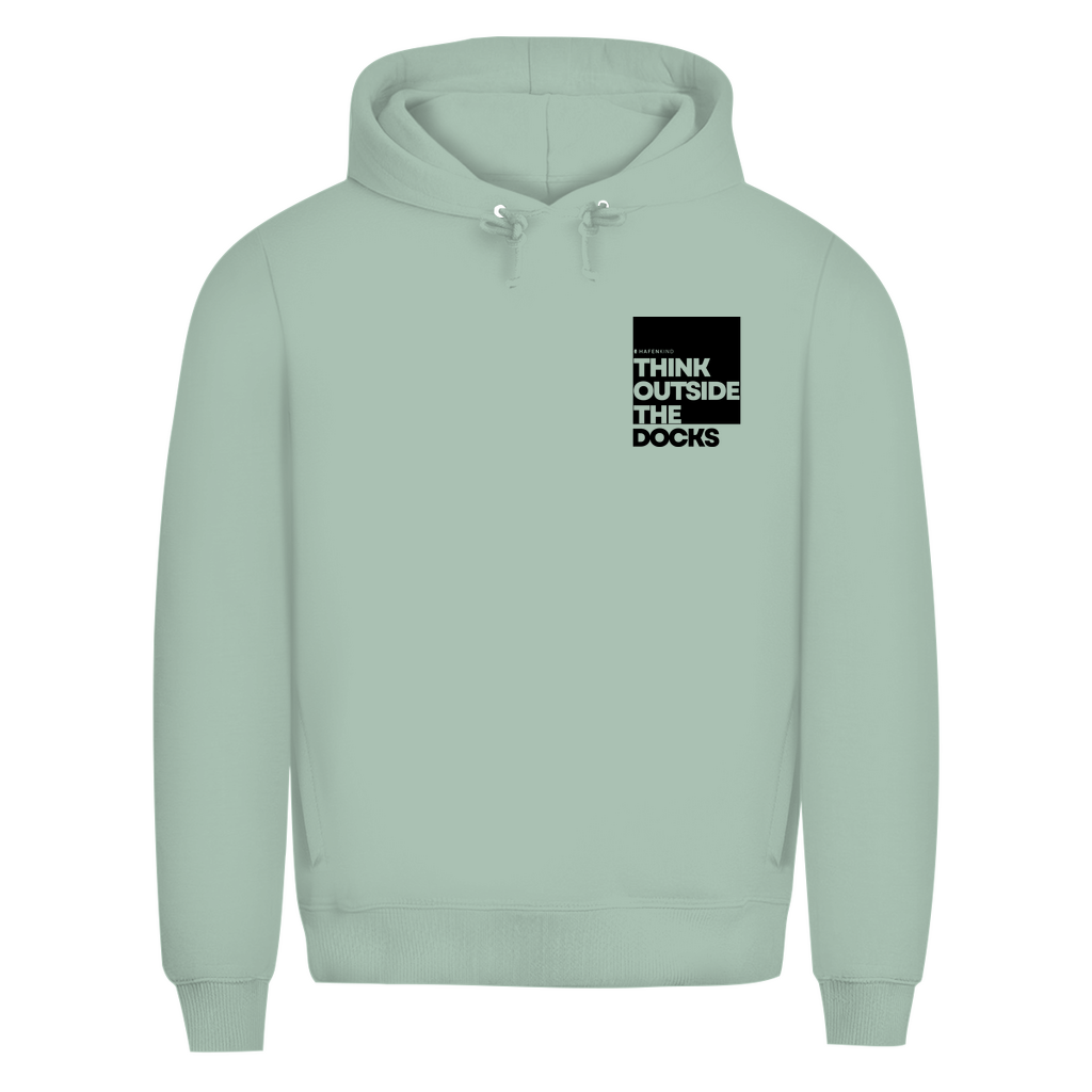 THINK OUTSIDE THE DOCKS - Premium Bio Hoodie Herren