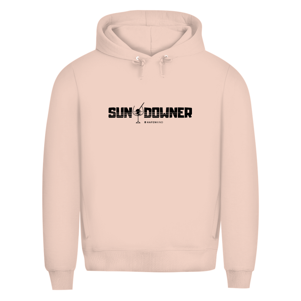 SUNDOWNER OLIVE - Premium Bio Hoodie Herren