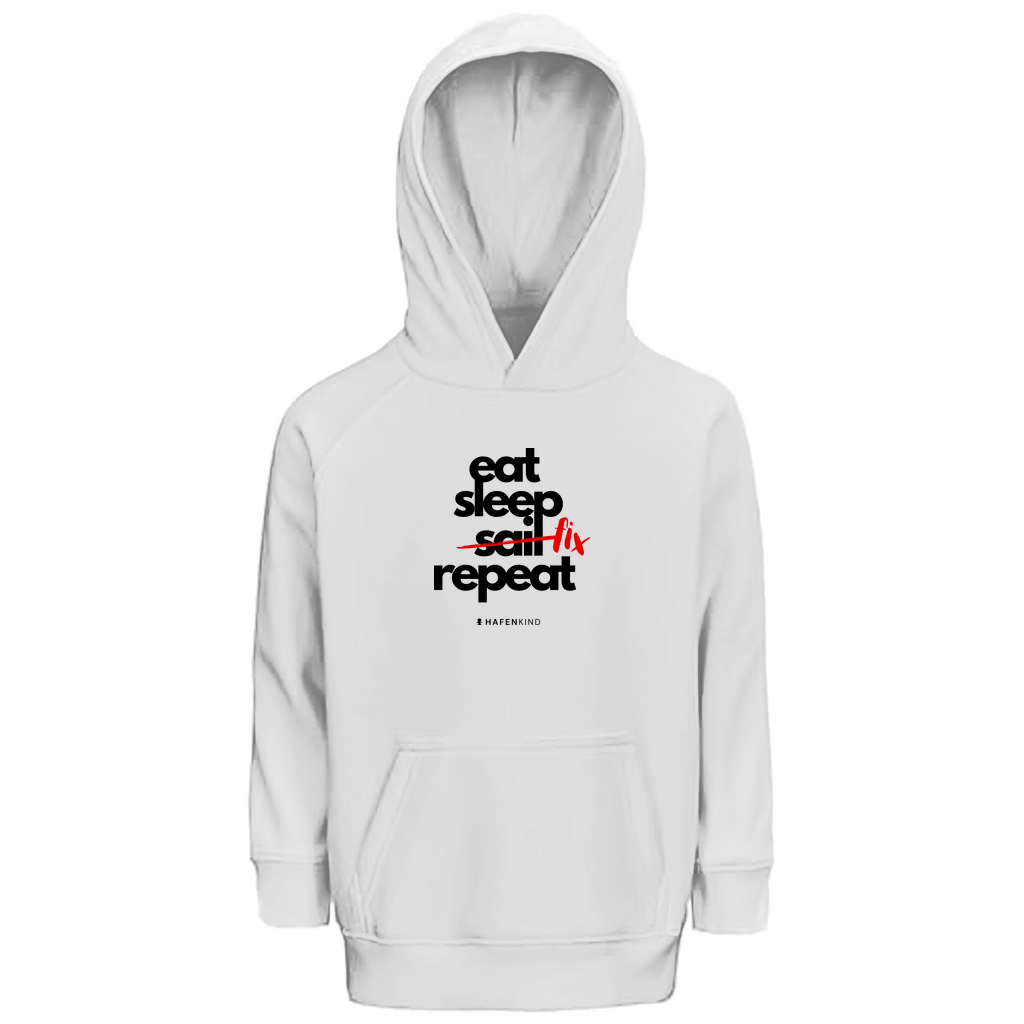 EAT SLEEP FIX REPEAT - Premium Bio Hoodie Kids