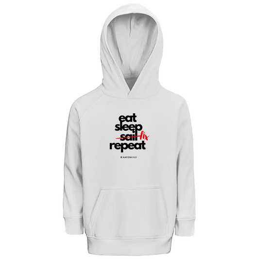 EAT SLEEP FIX REPEAT - Premium Bio Hoodie Kids