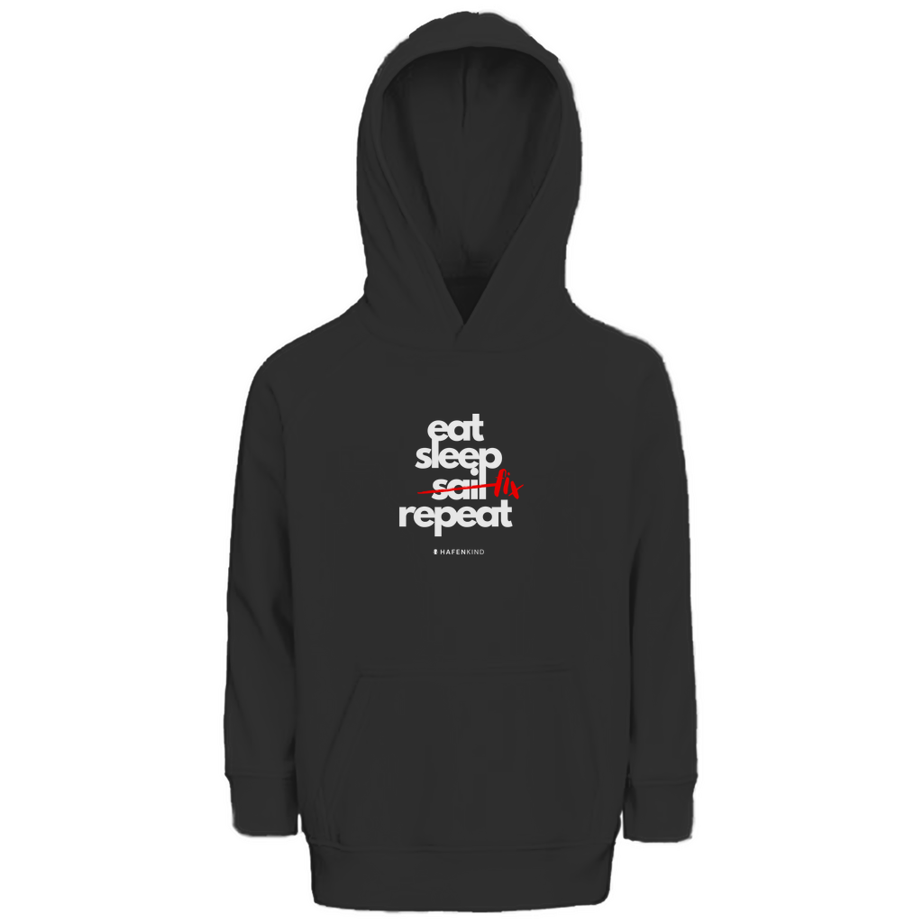 EAT SLEEP FIX REPEAT - Premium Bio Hoodie Kids
