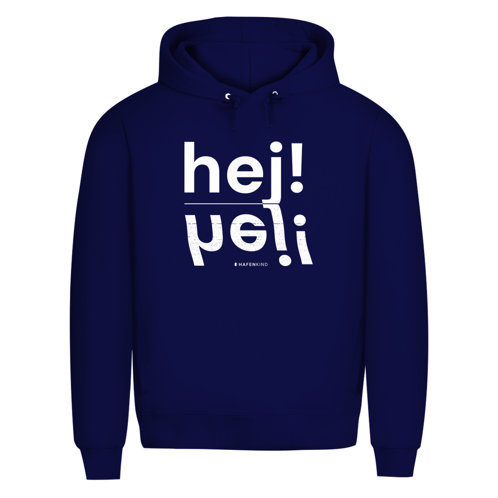 HEJ HEJ - Premium Bio Hoodie Herren