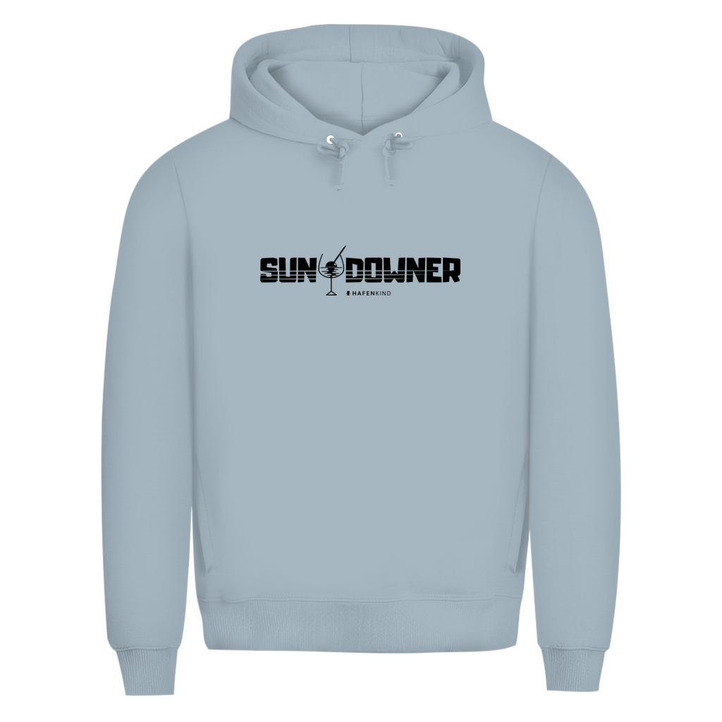 SUNDOWNER OLIVE - Premium Bio Hoodie Herren