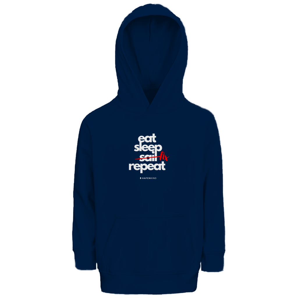 EAT SLEEP FIX REPEAT - Premium Bio Hoodie Kids