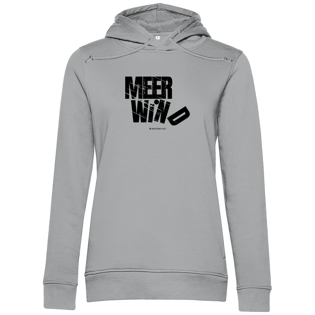 MEER WIND - Premium Bio Hoodie Damen