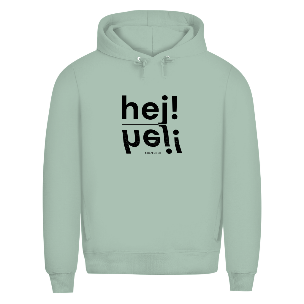 HEJ HEJ - Premium Bio Hoodie Herren