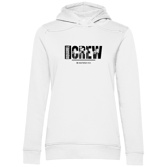 AQUAREL CREW PALMEN - Premium Bio Hoodie Damen