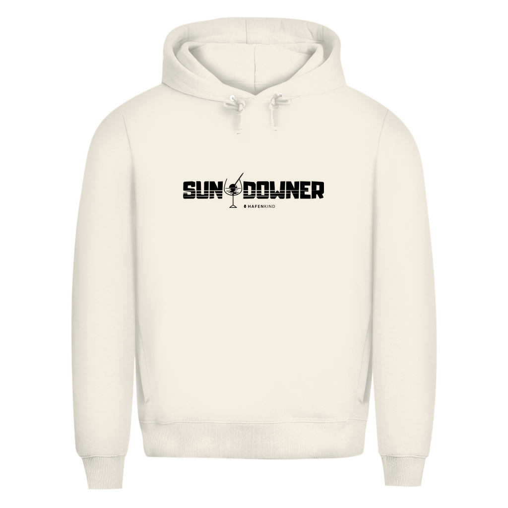 SUNDOWNER OLIVE - Premium Bio Hoodie Herren