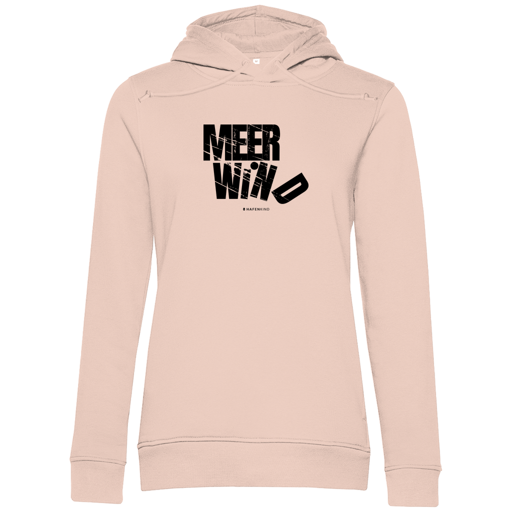 MEER WIND - Premium Bio Hoodie Damen