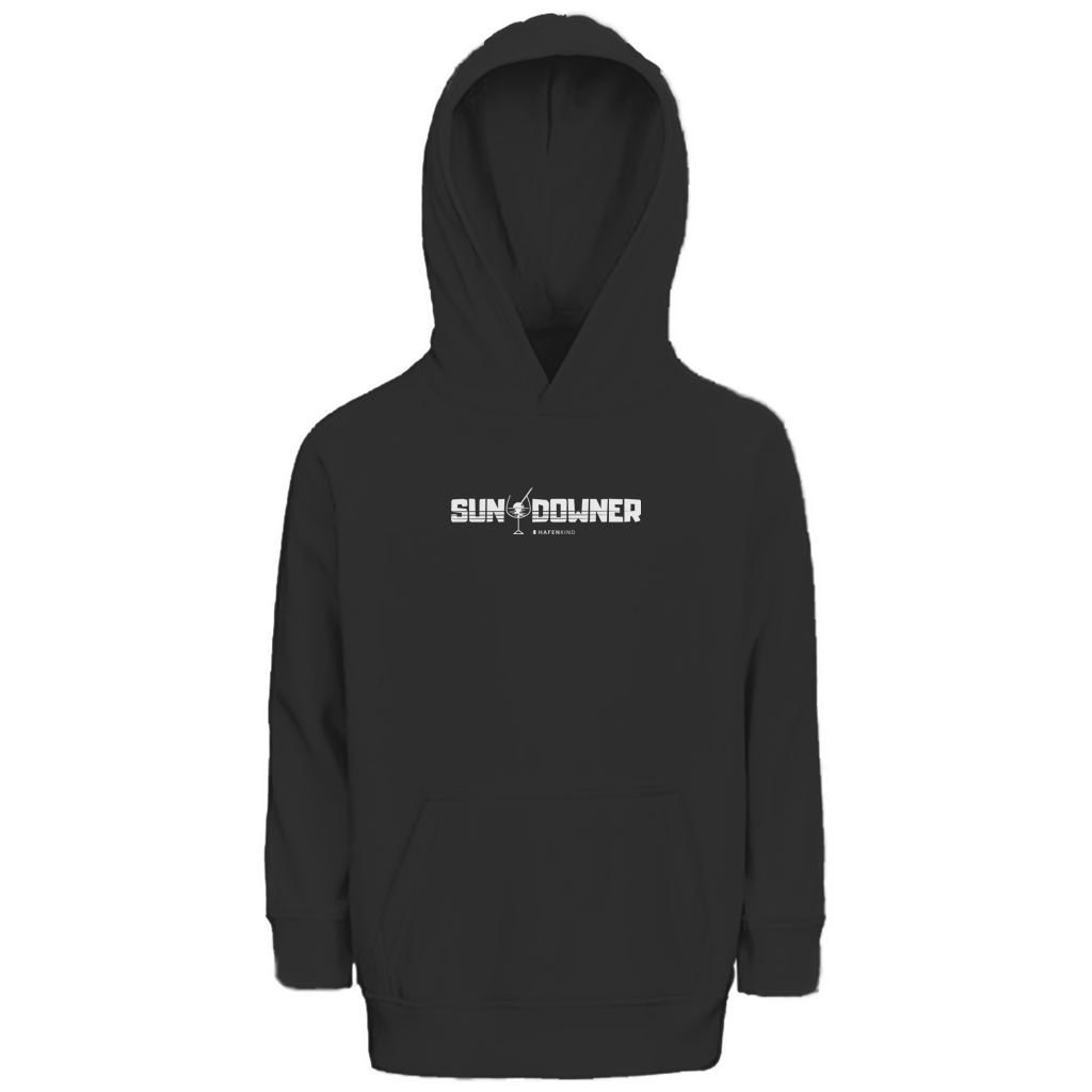 SUNDOWNER OLIVE - Premium Bio Hoodie Kids