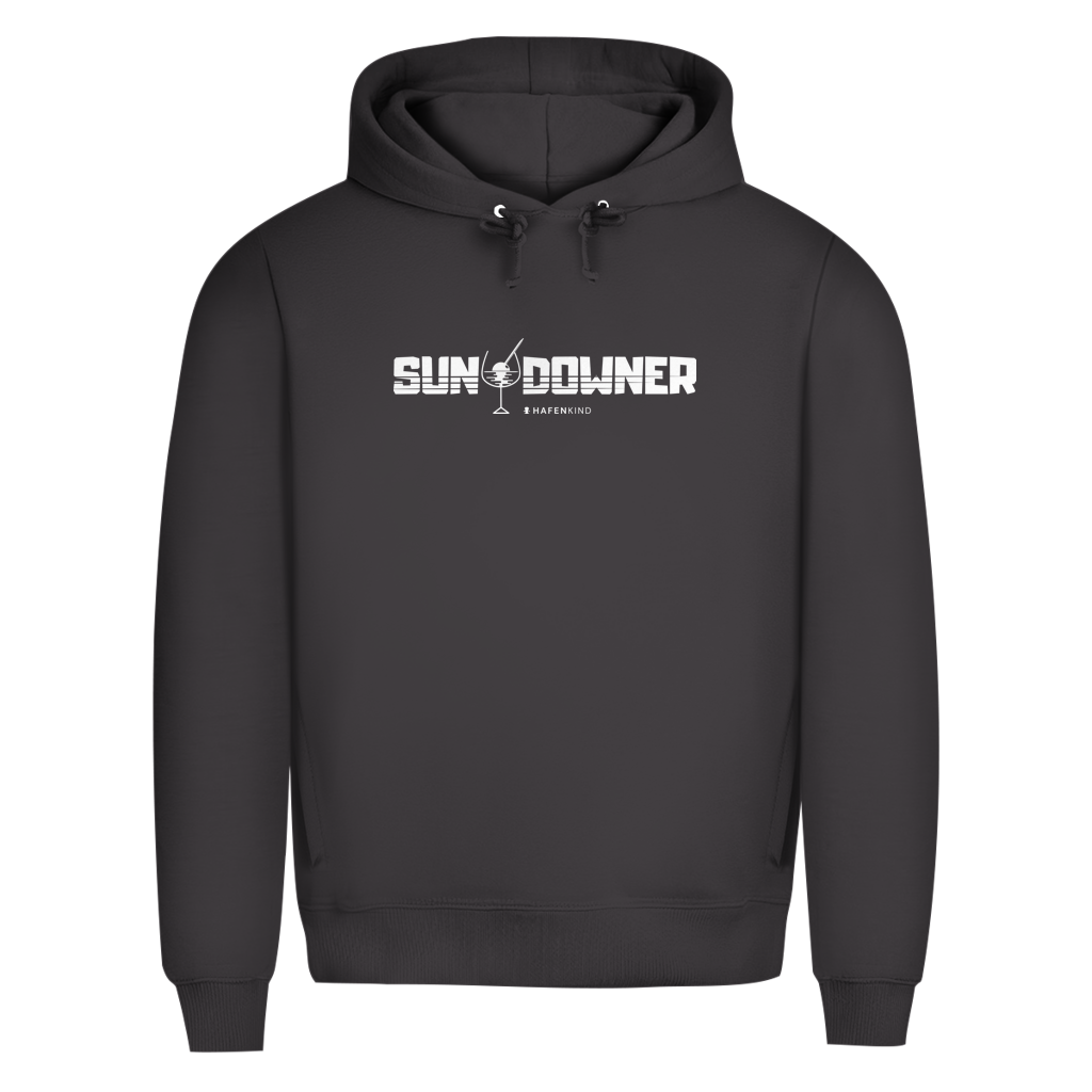 SUNDOWNER OLIVE - Premium Bio Hoodie Herren