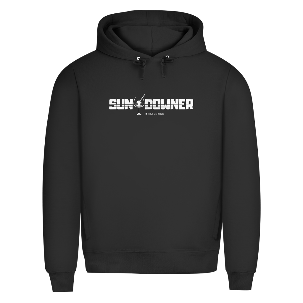 SUNDOWNER OLIVE - Premium Bio Hoodie Herren