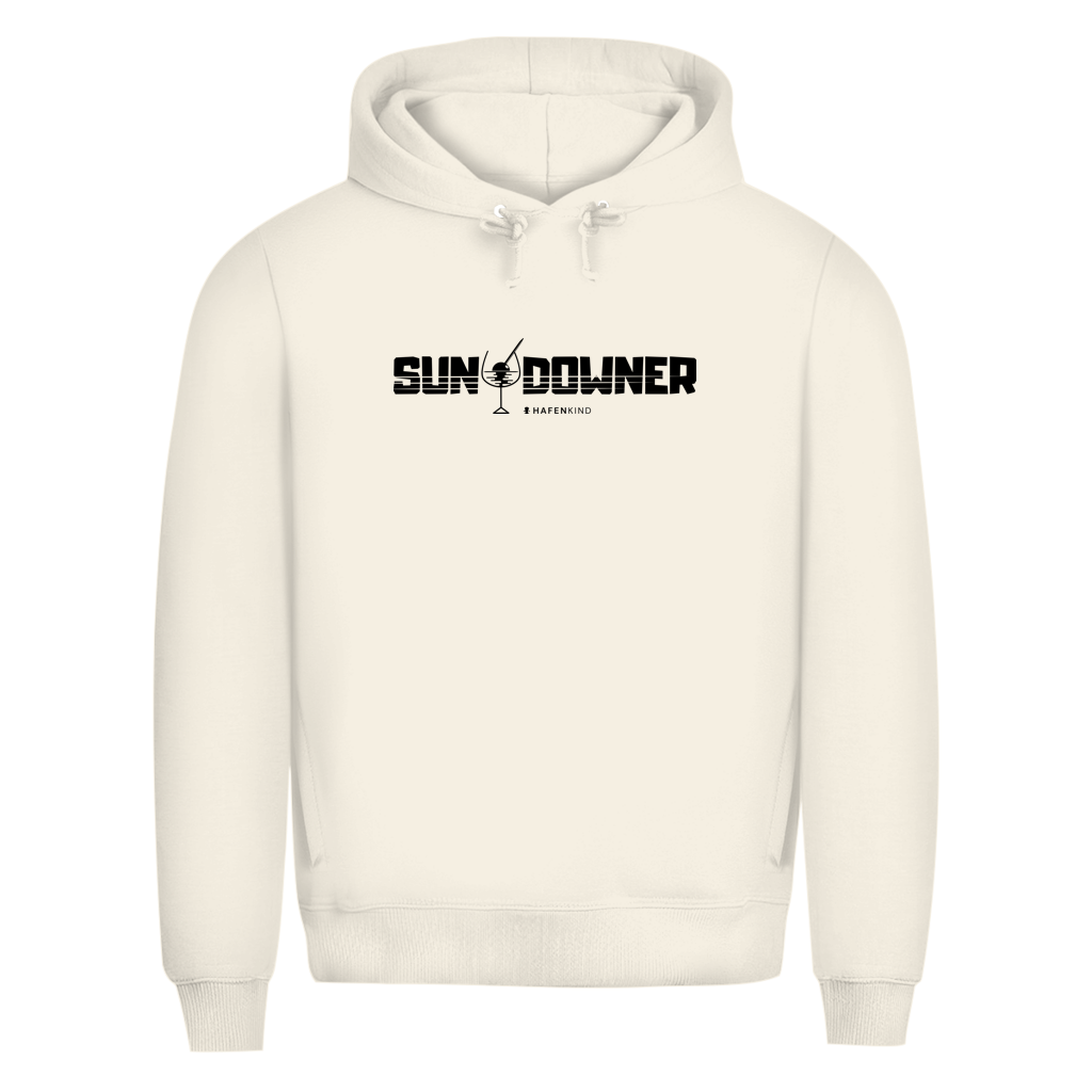 SUNDOWNER OLIVE - Premium Bio Hoodie Herren