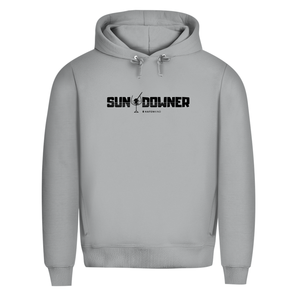 SUNDOWNER OLIVE - Premium Bio Hoodie Herren