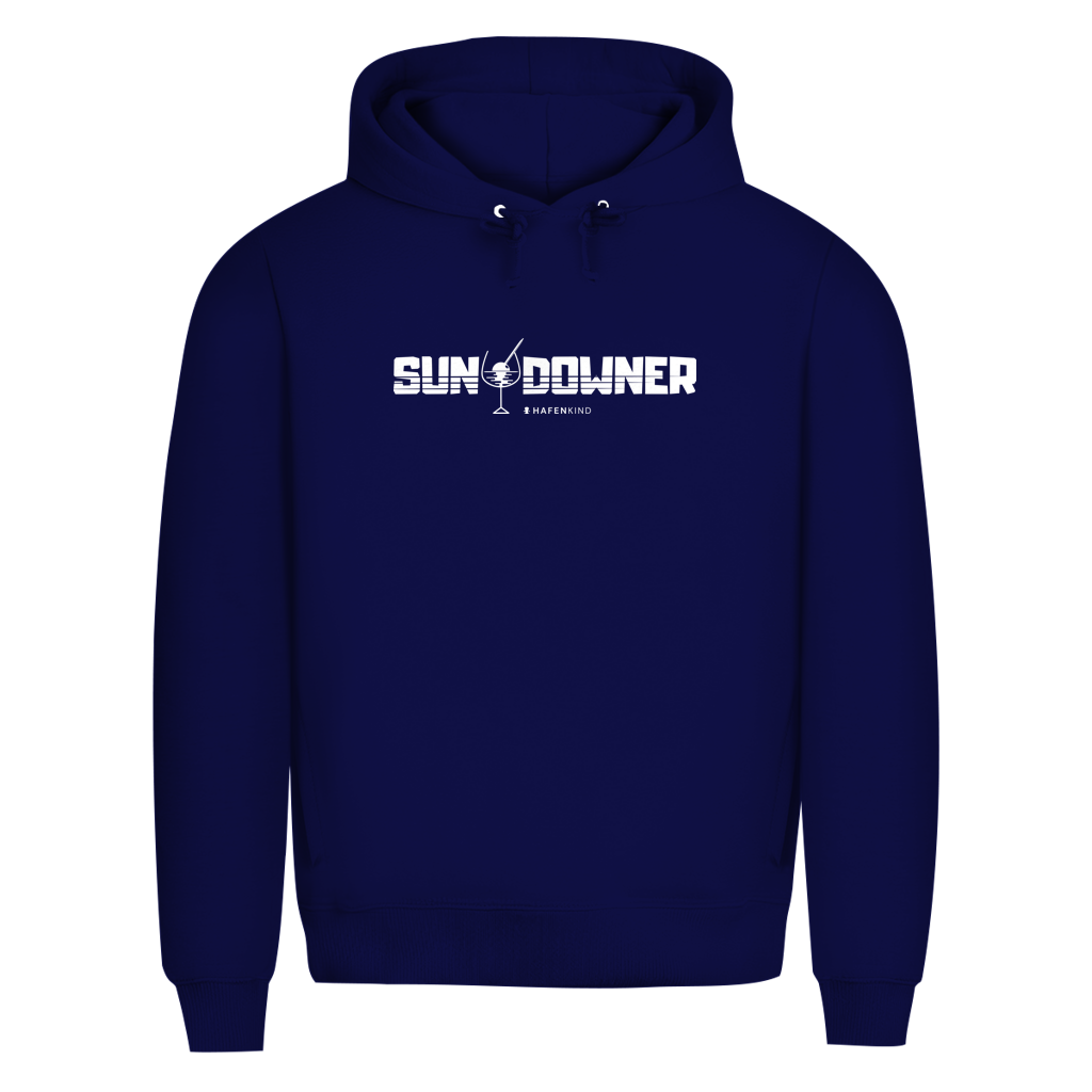 SUNDOWNER OLIVE - Premium Bio Hoodie Herren
