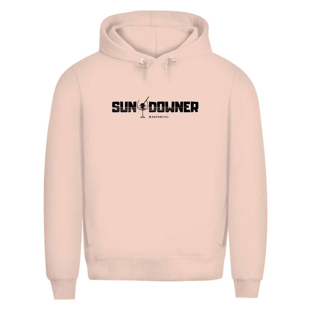 SUNDOWNER OLIVE - Premium Bio Hoodie Herren