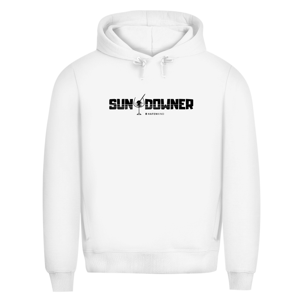 SUNDOWNER OLIVE - Premium Bio Hoodie Herren