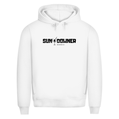 SUNDOWNER OLIVE - Premium Bio Hoodie Herren