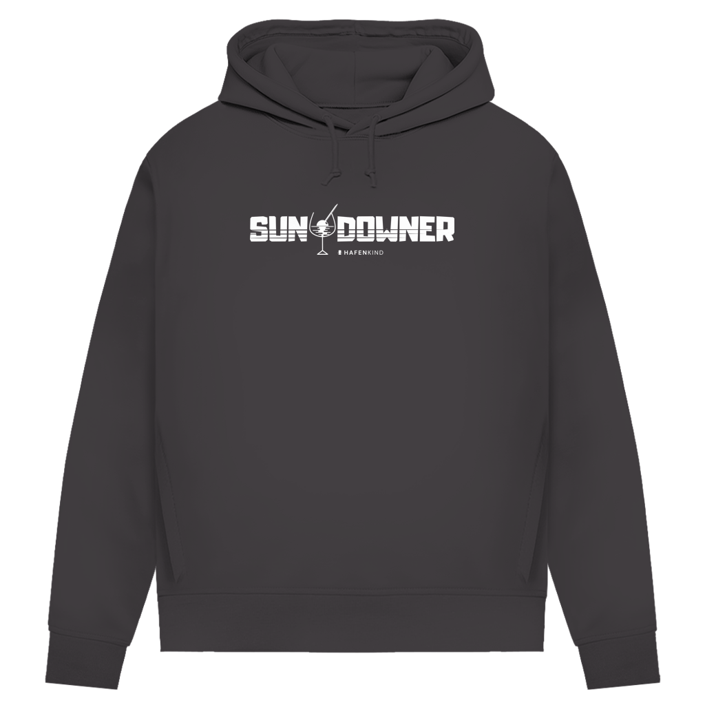 SUNDOWNER OLIVE - Premium Bio Hoodie Damen